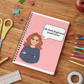 My Book Boyfriend Would Never — A5 Wirobound Notebook